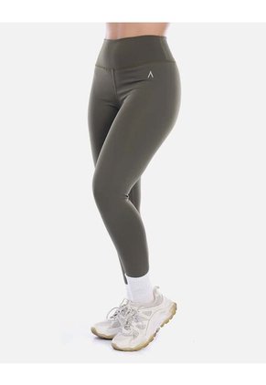 Legging Deportivo Mujer Cintura Alta Verde Militar