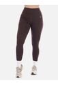 Legging Deportivo Mujer Cintura Alta Café de Arequipe