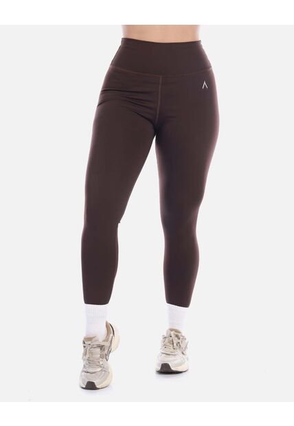 Legging Deportivo Mujer Cintura Alta Café