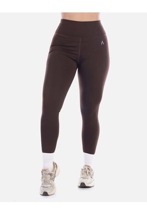 Legging Deportivo Mujer Cintura Alta Café