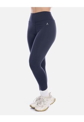 Legging Deportivo Mujer Cintura Alta Azul