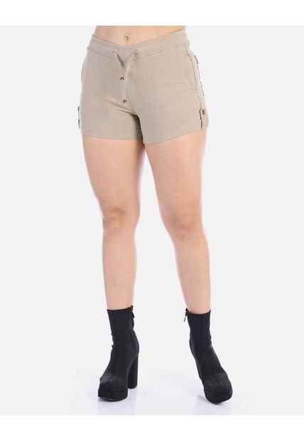 Short De Mujer En Drill Y Versátil