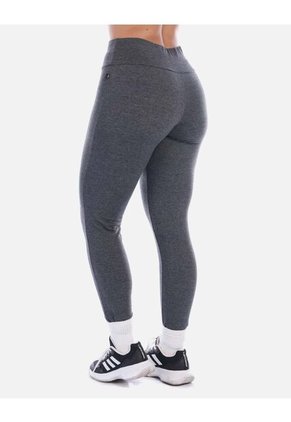 Legging Deportivo Mujer Gris Oscuro