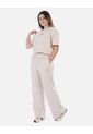 Conjunto Wide Leg Mujer Marfil de Arequipe