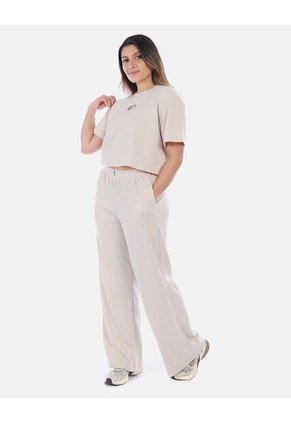 Conjunto Wide Leg Mujer Marfil