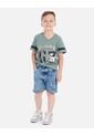 Bermuda Infantil Denim Resistente Y Cómoda de Arequipe