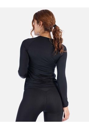 Camiseta Deportiva Manga Larga Unicolor