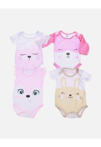 Set 4 Bodies Para Bebé Arequipe