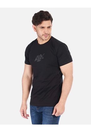 Camiseta Básica Estampada Hombre
