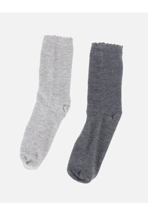 Set X2 Medias Lisas Para Dama