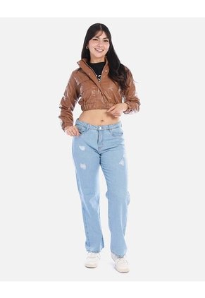 Chaqueta Jean Femenina Clásica Y Versátil | Arequipe