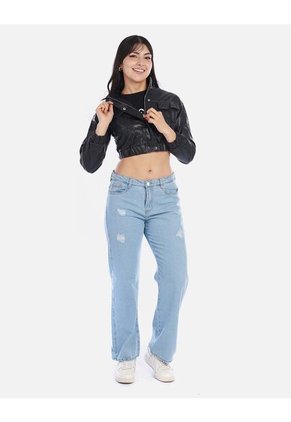 Chaqueta Jean Femenina Clásica Y Versátil | Arequipe