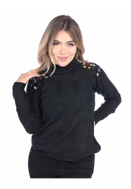 Buzo Flores Bordadas Mujer Arequipe