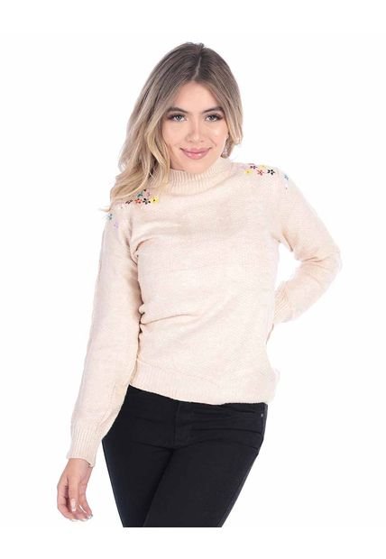 Buzo Flores Bordadas Mujer Arequipe