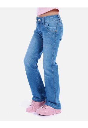 Jean Femenino Corte Recto Confort Y Ajuste Perfecto