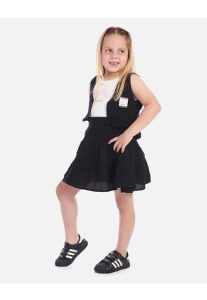 Conjunto Camiseta Y Vestido Enterizo Para Niña