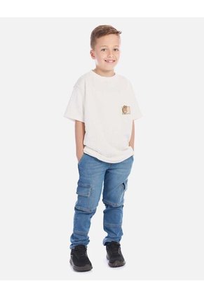 Camiseta Básica Niño En Algodón Suave