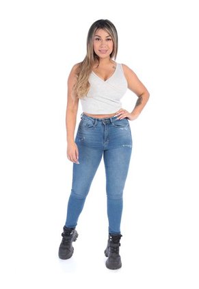 Blusa Escote Cruzado Mujer Arequipe