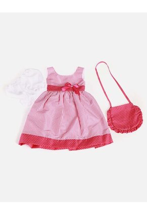 Vestido Elegante Niña Con Bolso Y Bombacho Arequipe