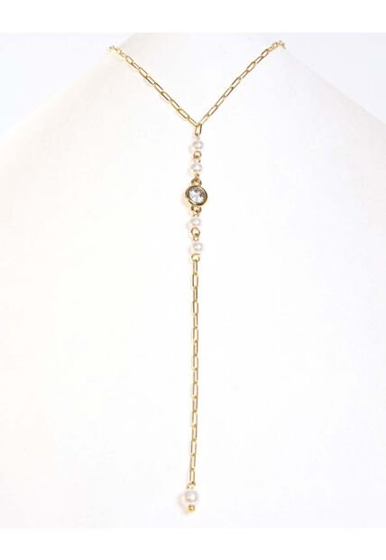 Set Cadena Y Aretes Perla