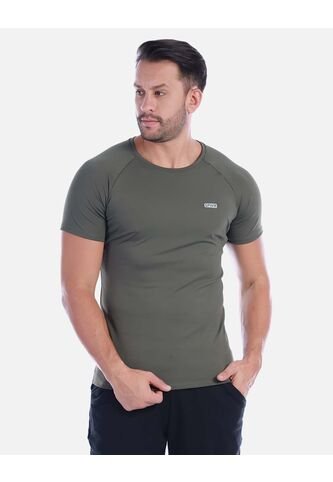 Camiseta Deportiva Licrada Hombre Unicolor Arequipe