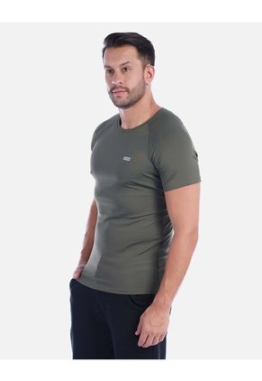 Camiseta Deportiva Licrada Hombre Unicolor