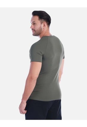 Camiseta Deportiva Licrada Hombre Unicolor