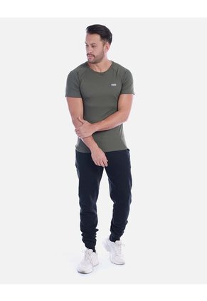 Camiseta Deportiva Licrada Hombre Unicolor