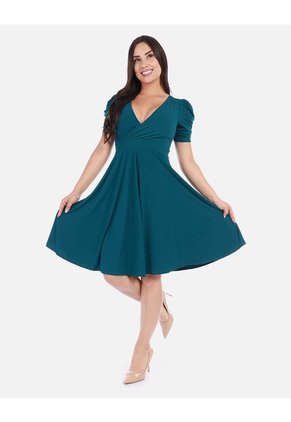 Vestido Cruzado Para Mujer Elegante Y Cómodo
