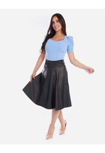 Falda Evasé Para Mujer Con Estilo Casual