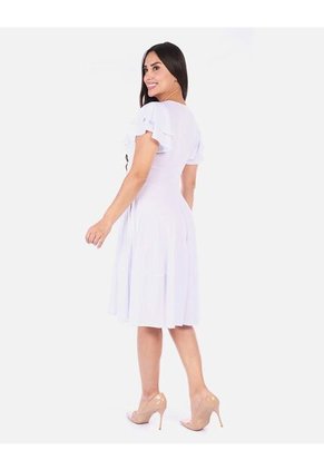 Vestido Amplio Con Vuelo Para Mujer Moderna