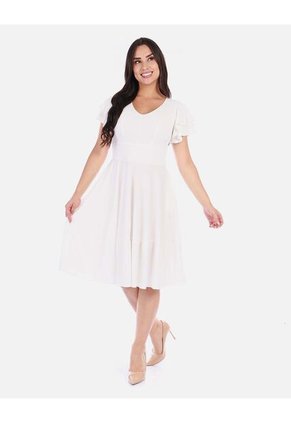 Vestido Amplio Con Vuelo Para Mujer Moderna