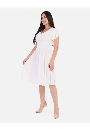 Vestido Amplio Con Vuelo Para Mujer Moderna