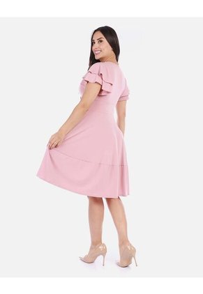 Vestido Amplio Con Vuelo Para Mujer Moderna