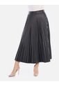 Falda Plisada Midi Para Mujer Moderna de Arequipe