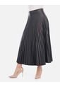 Falda Plisada Midi Para Mujer Moderna de Arequipe