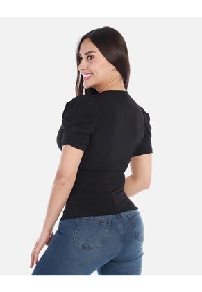 Blusa Escote En V Para Mujer Moderna