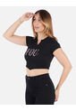 Crop Top Estampado Mujer Con Escote | Moda Juvenil Arequipe de Arequipe