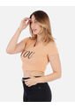 Crop Top Estampado Mujer Con Escote | Moda Juvenil Arequipe de Arequipe