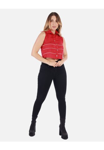 Blusa Sin Mangas Mujer Con Botones | Moda Casual Arequipe Arequipe