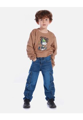 Jean Cargo Para Niño Resistente Y Cómodo | Arequipe