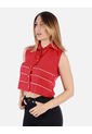 Blusa Sin Mangas Mujer Con Botones | Moda Casual Arequipe de Arequipe