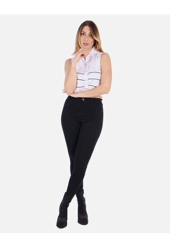 Blusa Sin Mangas Mujer Con Botones | Moda Casual Arequipe Arequipe