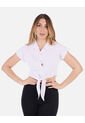 Blusa Crop Mujer Con Nudo Frontal | Moda Fresca Arequipe de Arequipe