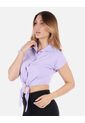 Blusa Crop Mujer Con Nudo Frontal | Moda Fresca Arequipe de Arequipe