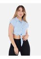 Blusa Crop Mujer Con Nudo Frontal | Moda Fresca Arequipe de Arequipe