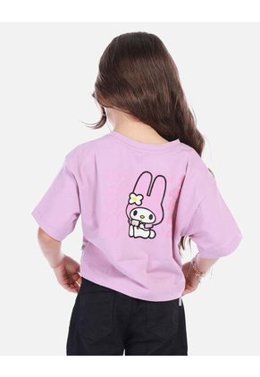 Camisa Para Niña Con Estampado De Conejo