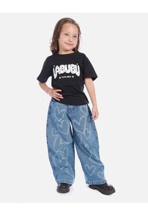 Camisa Para Niña Estampada Labubu Divertida