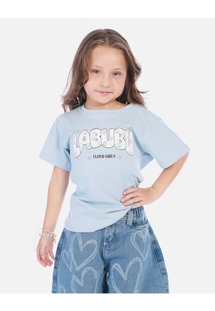 Camisa Para Niña Estampada Labubu Divertida