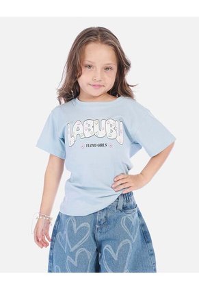 Camisa Para Niña Estampada Labubu Divertida